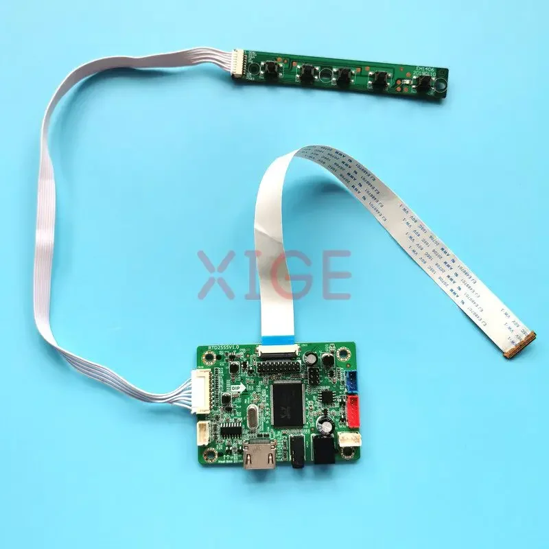 

For B133XTN02.1 B133XTN03.2 Laptop Panel Compatible-HDMI LED Monitor 1366x768 30-Pin EDP 13.3" Driver Controller Board DIY Kit