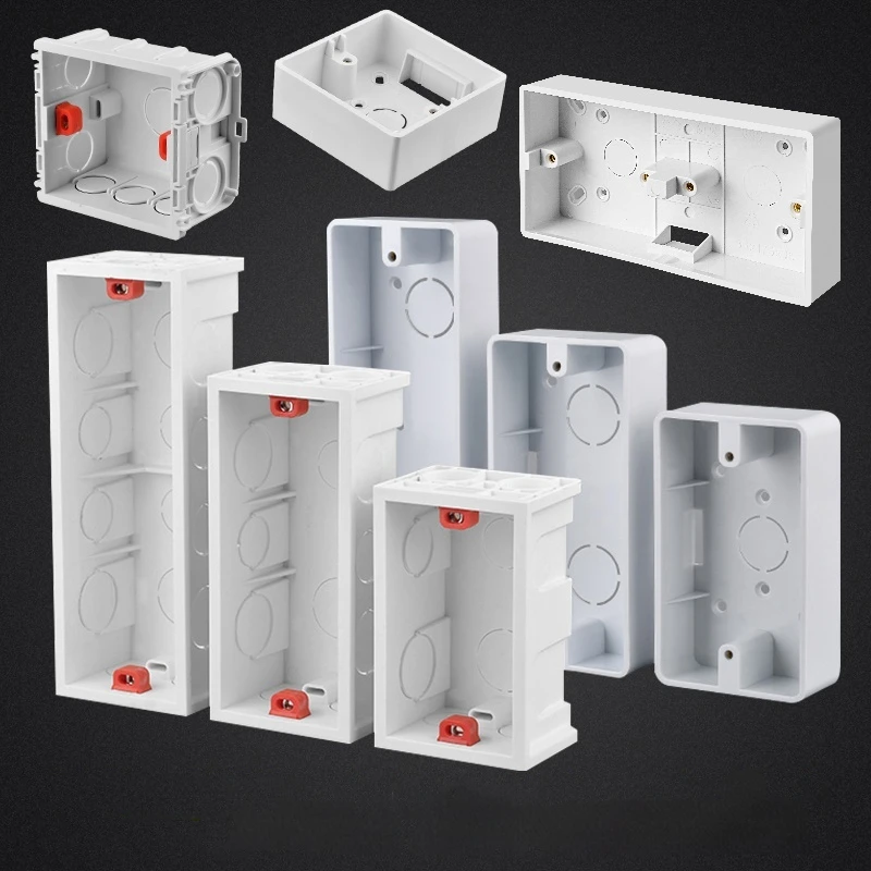 Concealed Wiring Box Exposed Bottom Box 118 Type Exposed Wiring Switch Junction Box Socket Box and Cassette