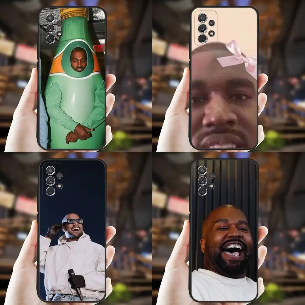 

Funny Kanye West Ye Phone Case For Samsung S25,S24,S21,S22,S23,S30,Ultra,S20,Plus,Fe,Lite,Note,10,9,5G Black Cover