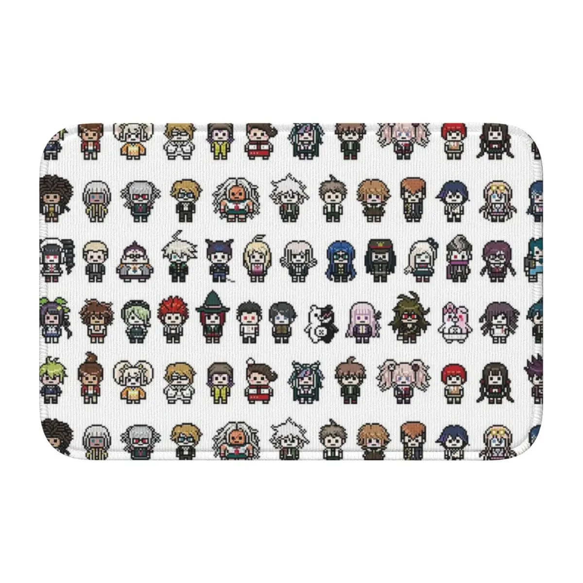 

Коврик для прихожей DanganRonpa Sprites, кухонный коврик для входа в дом, нескользящий ковер для гостиной, коврик для ног