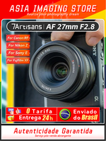 【 Do Brasil 】SALE 7Artisans AF 27mm F2.8 APS-C Mirrorless Camera Autofocus Lens for Sony ZVE-10 ZVE10 A6400 27 2.8 7 Artisans