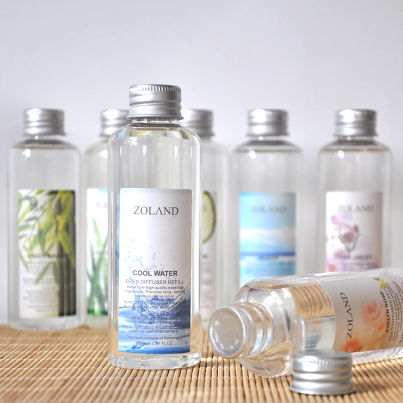 Aromeasy 150ml Original Alcohol Free Fragrance  Essential Oil Aromatherapy Reed Diffuser Repenisher Lavender,Rose,Ocean,Bamboo