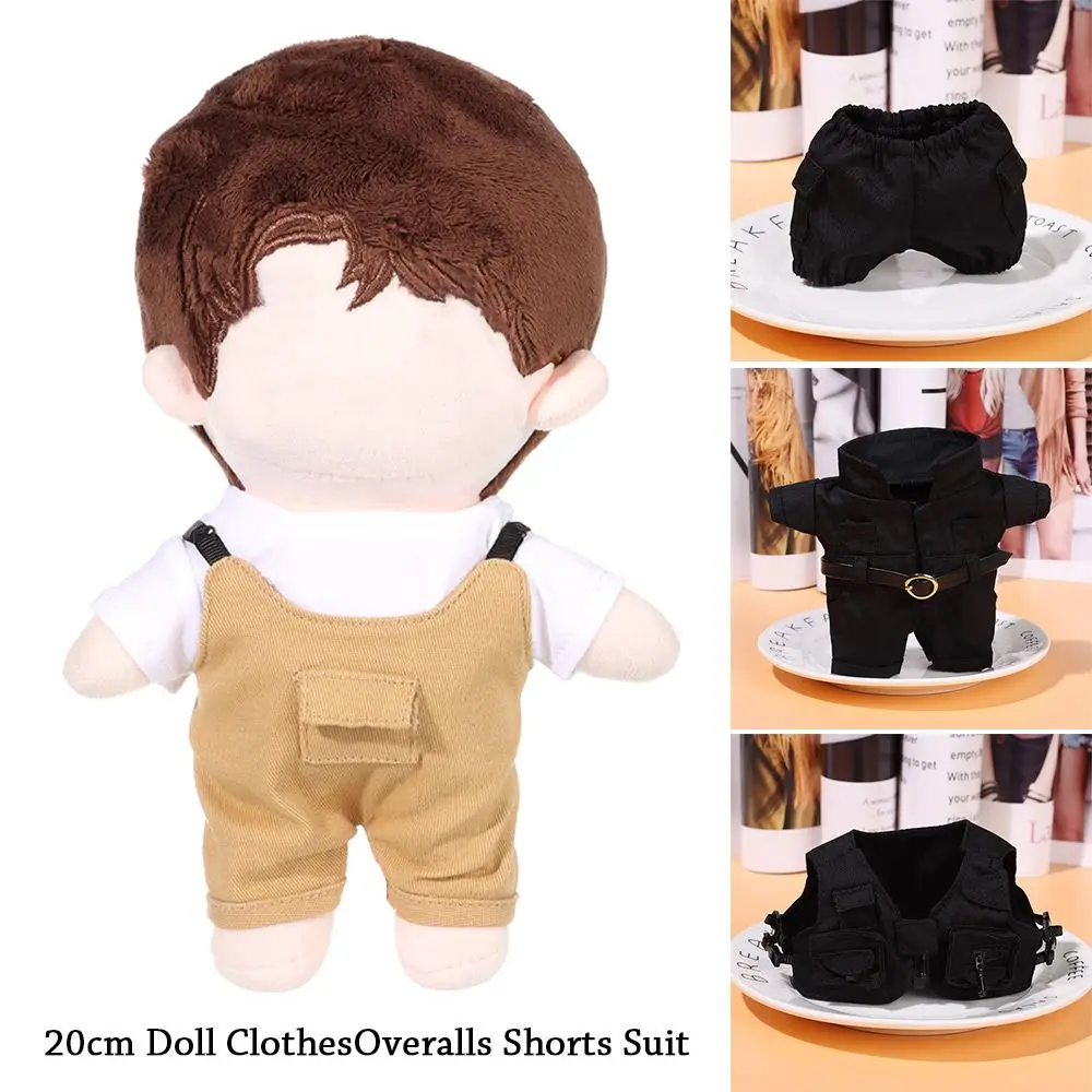 Doll Clothes Accessories for Idol Dolls Overalls Shorts Suit Dolls Cartoon Sweater 20cm Doll Clothes Knitted Sweater Clothes