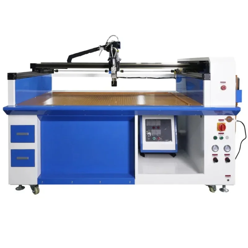 

RINNGO Intelligent Desktop Glue Applicator Semi Automatic Three Axis Hot Melt Glue Dispenser CNC Glue Machine For Photo Frame