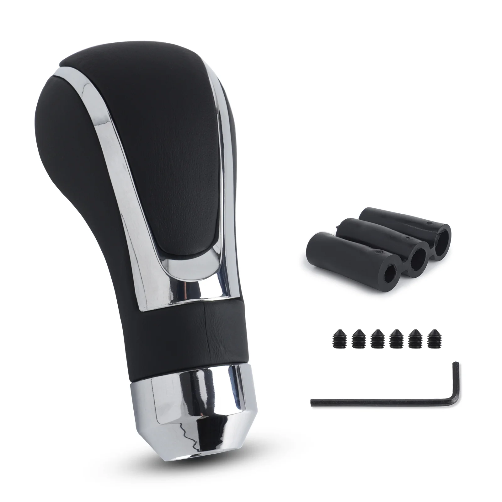 السيارات الجلود والعتاد التحول المقبض العالمي M8 M10 M12 التلقائي مقبض مستوى التروس دليل نقل شخصية رافعة تحول