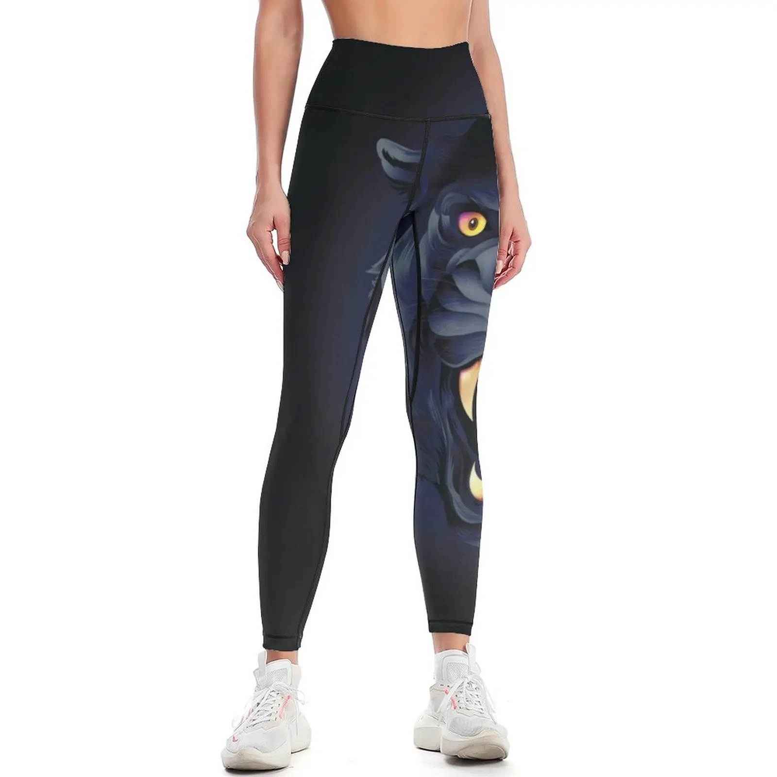 

Black Panter Leggings Sports female workout clothes for Womens Leggings