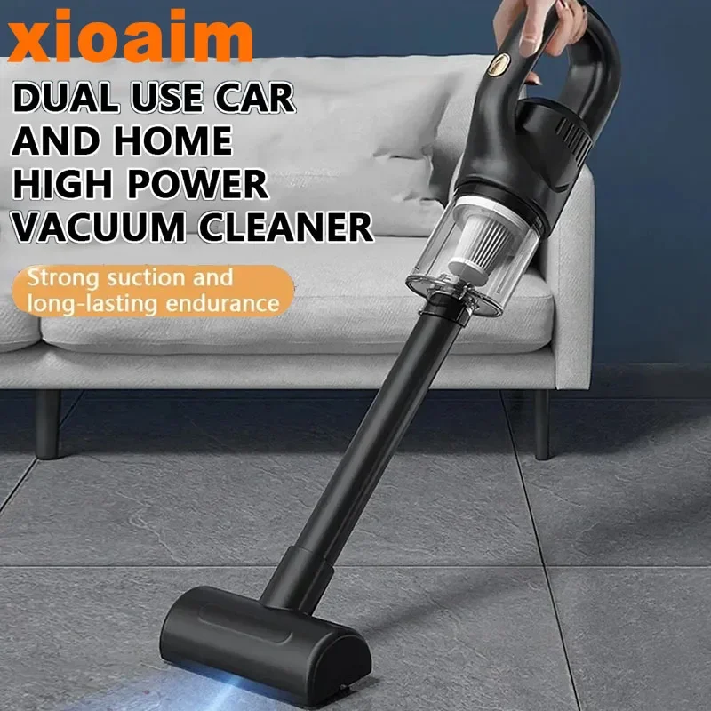 For Xiaomi Wireless Vacuum Cleaner Cordless Handheld Chargeable Auto Vacuum for Home & Car & Pet Mini Vacuum Cleaner 50000Pa