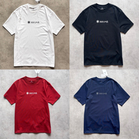 2025 New Summer Snow Peak Color T-Shirt Men Women American Retro Pure Cotton Round Neck Letter Print Casual Versatile Outdoor