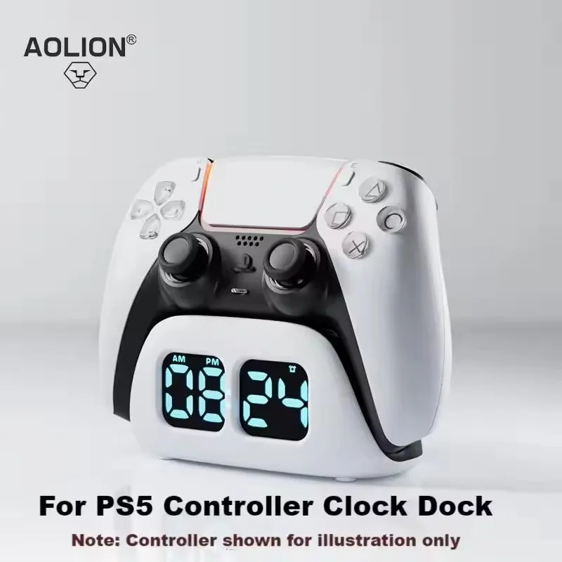 

Для контроллера PS5, зарядная база для часов, беспроводная быстрая зарядка, настольное хранилище для PlayStation Edge Elite, игровые аксессуары