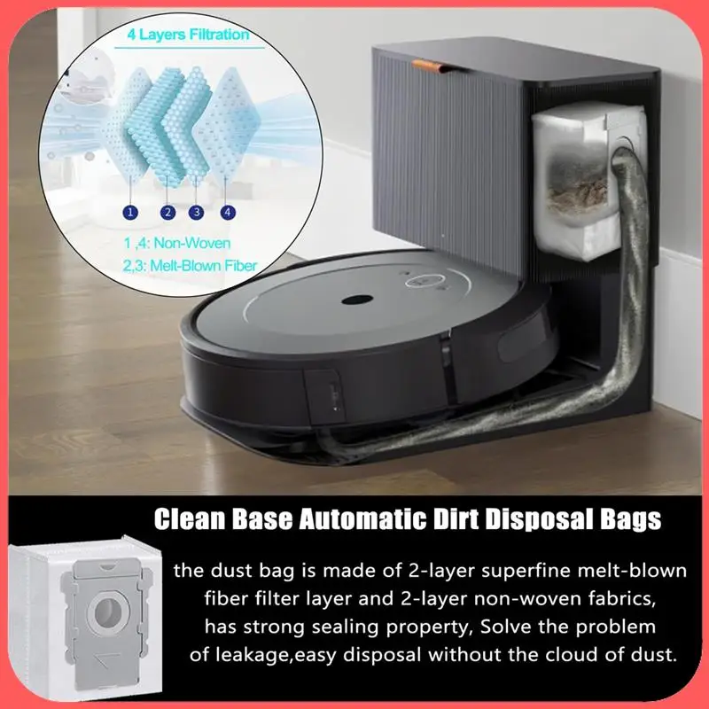 

A76I-Replacement Parts For Irobot Roomba I7 I7+ I3 I3+ I4 I4+ I5 I5+ I6 I6+ I8 I8+ J7 J7+/Plus J8 J8+ E5 E6 E7 Robot Vacuum