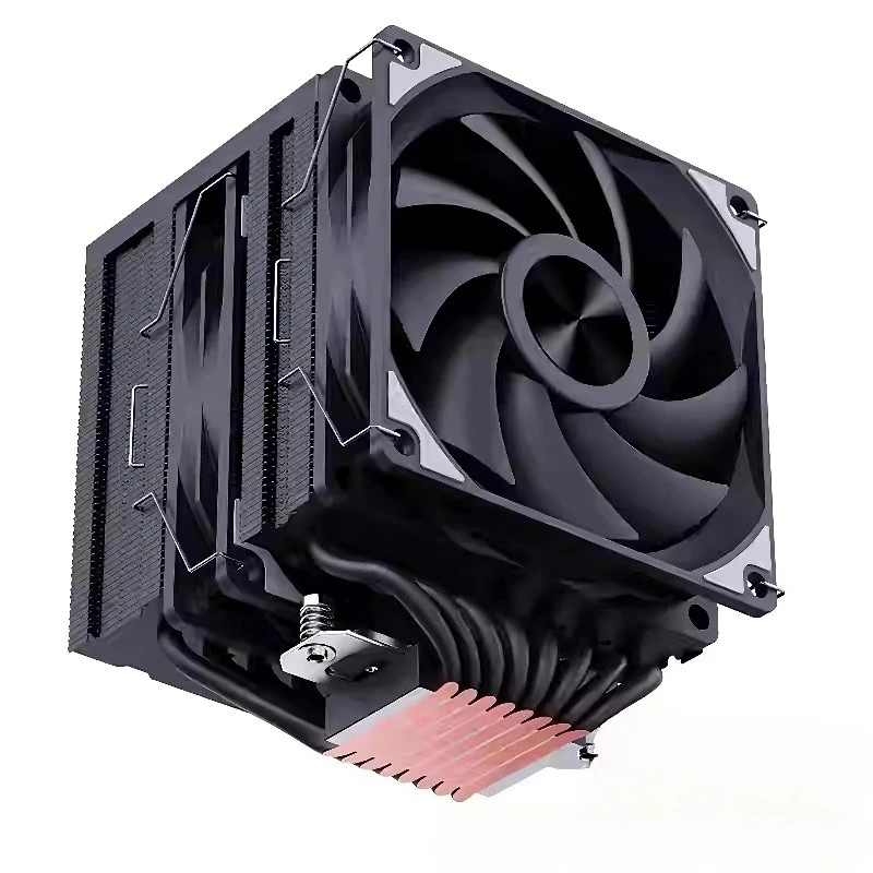 8-heatpipe dual-tower CPU air-cooled silent computer fan radiator for 1700/2011/X99/AM4/AM5/i5/i7