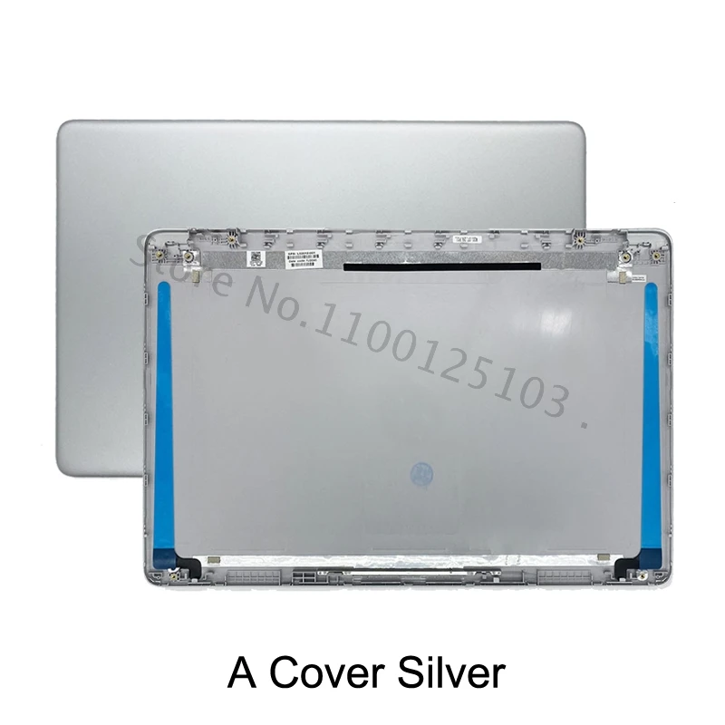 New Bottom Base Case For HP 15-GW 15S-GR TPN-C151 Laptop LCD Back Cover Front Bezel Hinges Palmrest Hinges Cover Rear Lid Silver