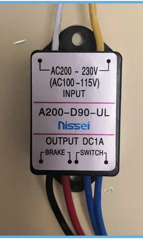 

A200-D90-UL/A200-230 AC100-115 motor brake rectifier