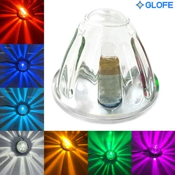 1X Watermelon LED Bulbs Light Clear Glass Lens Lights Kit 1156 1 Wire Incandescent