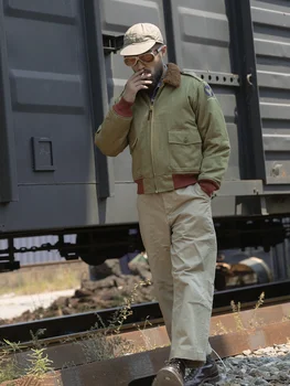 Rugged Bronson Army Chino Trousers 1942 Pattern Khakis Military Style Casual Pants 5 Rugged Bronson Army Chino Trousers 1942 Pattern Khakis Military Style Casual Pants 5