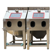 610Efficient Dustless Water Sand Blast Machine Wet Blasting Cabinet for Car Pump Sandblaster