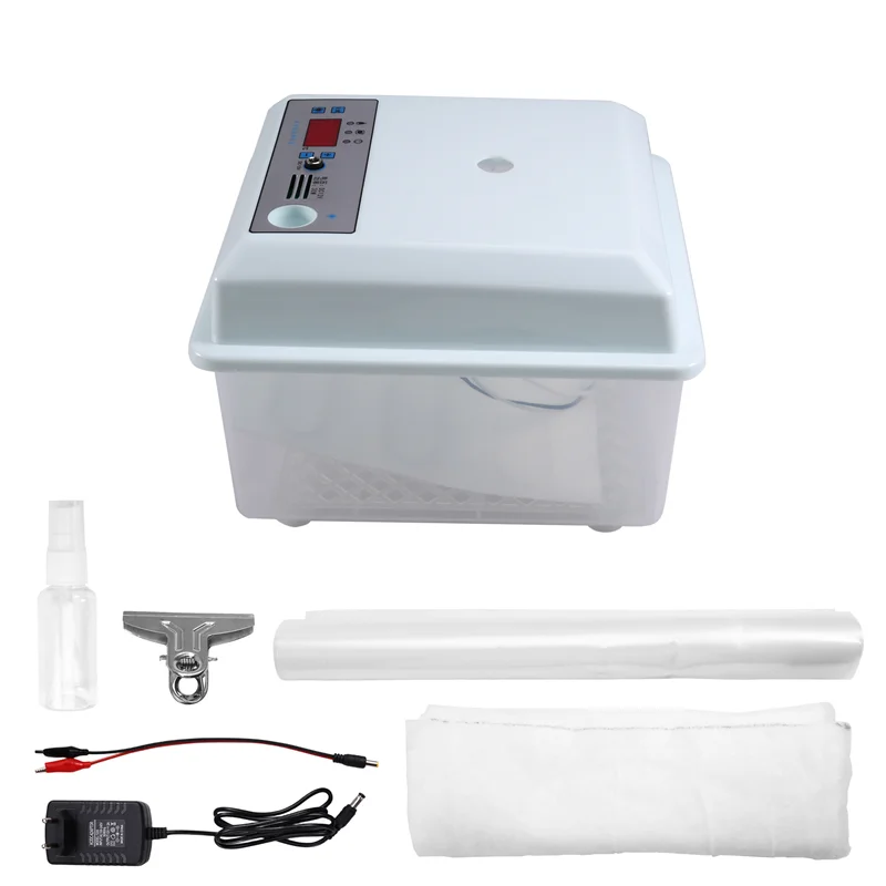 ABZL 20Pcs Eggs Incubator Set Semi Automatic Household Brooder Farm Chicken Goose Duck Bird Egg Incubator