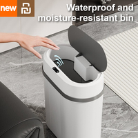 Xiaomi Youpin Smart Sensor Trash Can 12L Kitchen Garbage Bin With Sealed Lid Waterproof Moisture-Proof Home Use Modern Design