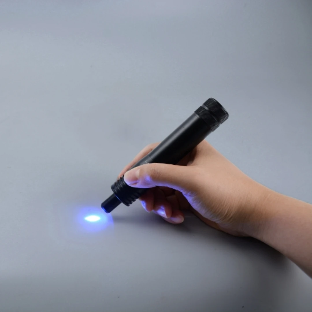 MT-01 Cordless UV LED Pen Wavelength 365/385/395/405nm Handheld UV LED Spot Curing Lamp  2 Hours Working Easy On/off Operation