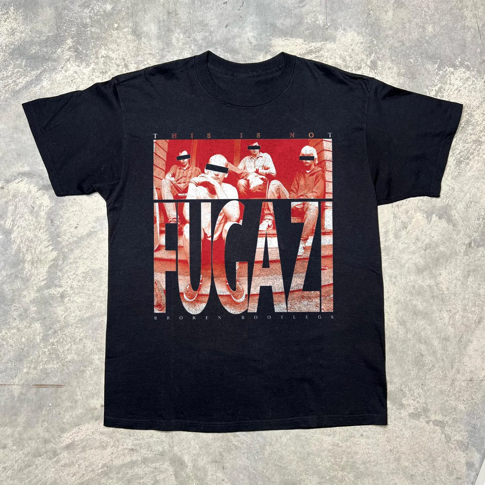 This is not Fugazi Post-Hardcore Band Black Unisex T-shirt Size S-5XL