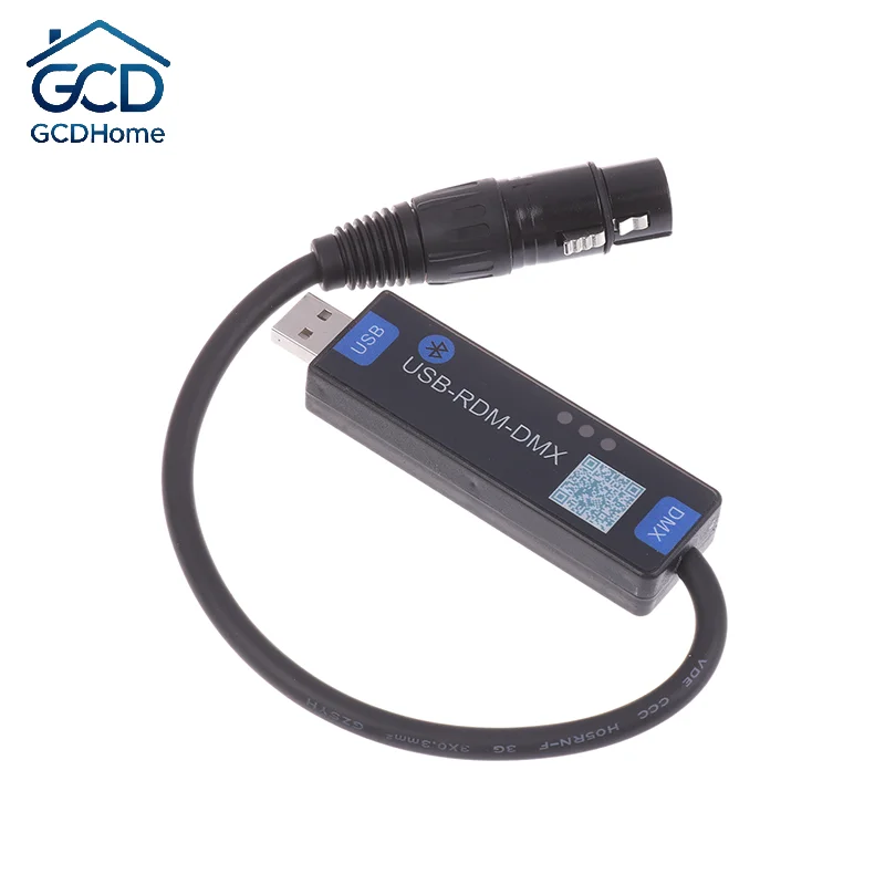 USB-RMD-DMX Mobile App DMX Dialer Stage Light Wireless DMX Bluetooth Controller