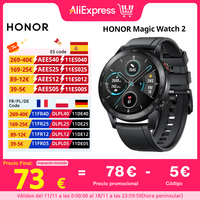 Global Version Honor Magic Watch 2 Smart Watch Bluetooth 5.1 Blood Oxygen 14 Days Waterproof Smartwatch