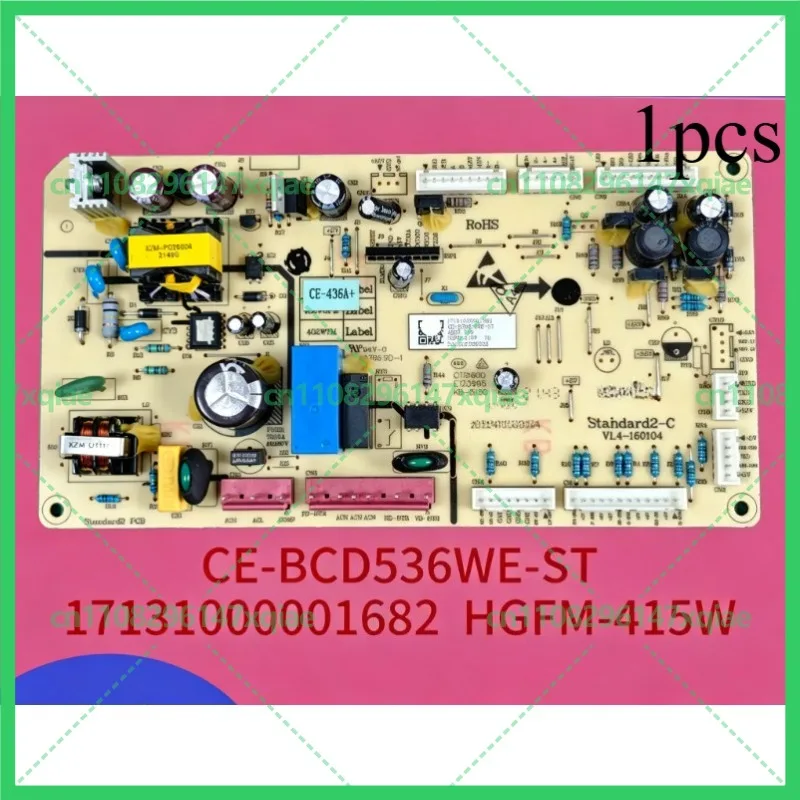 For Midea Refrigerator Main Control Board CE-BCD536WE-ST HGFM-415W 17131000001682 PCB Replacement Parts