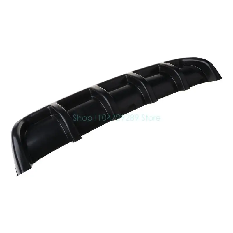 

Rear Bumper Splitter Protective Cover Universal 25"x 5" Side Shark Fin Spoiler Lip Diffuser Canards Chin Car Accessories