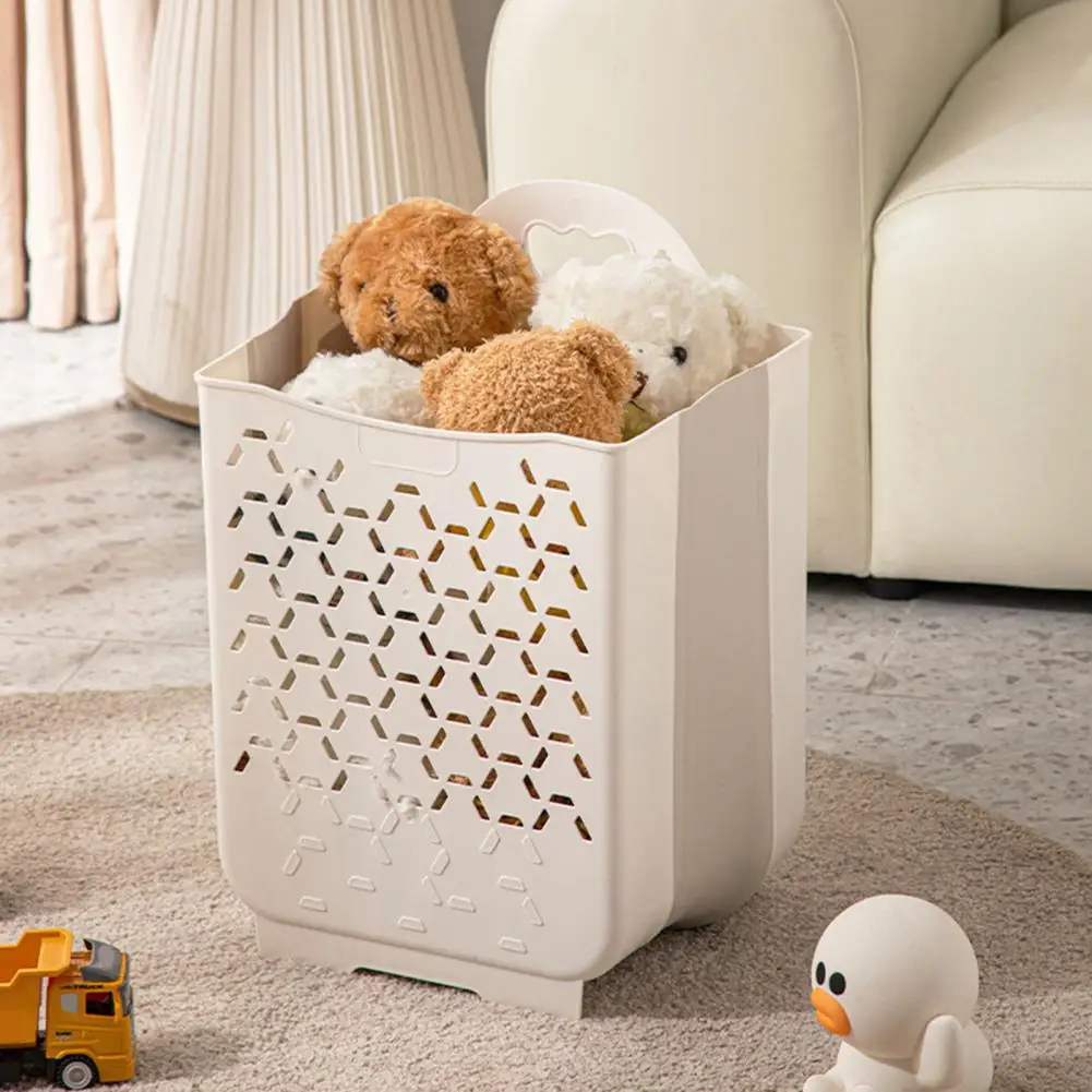 Modern Laundry Organizer Anti-slip Laundry Holder Breathable Storage Laundry Basket Linen Storage Bag