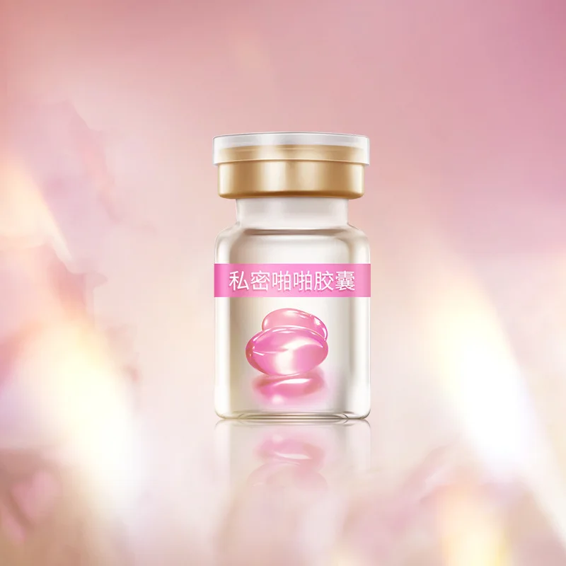 Cápsula de Pimpla privada Passion Climax, Gel reafirmante ginecológico, cápsula rosa, procesamiento del cuidado femenino