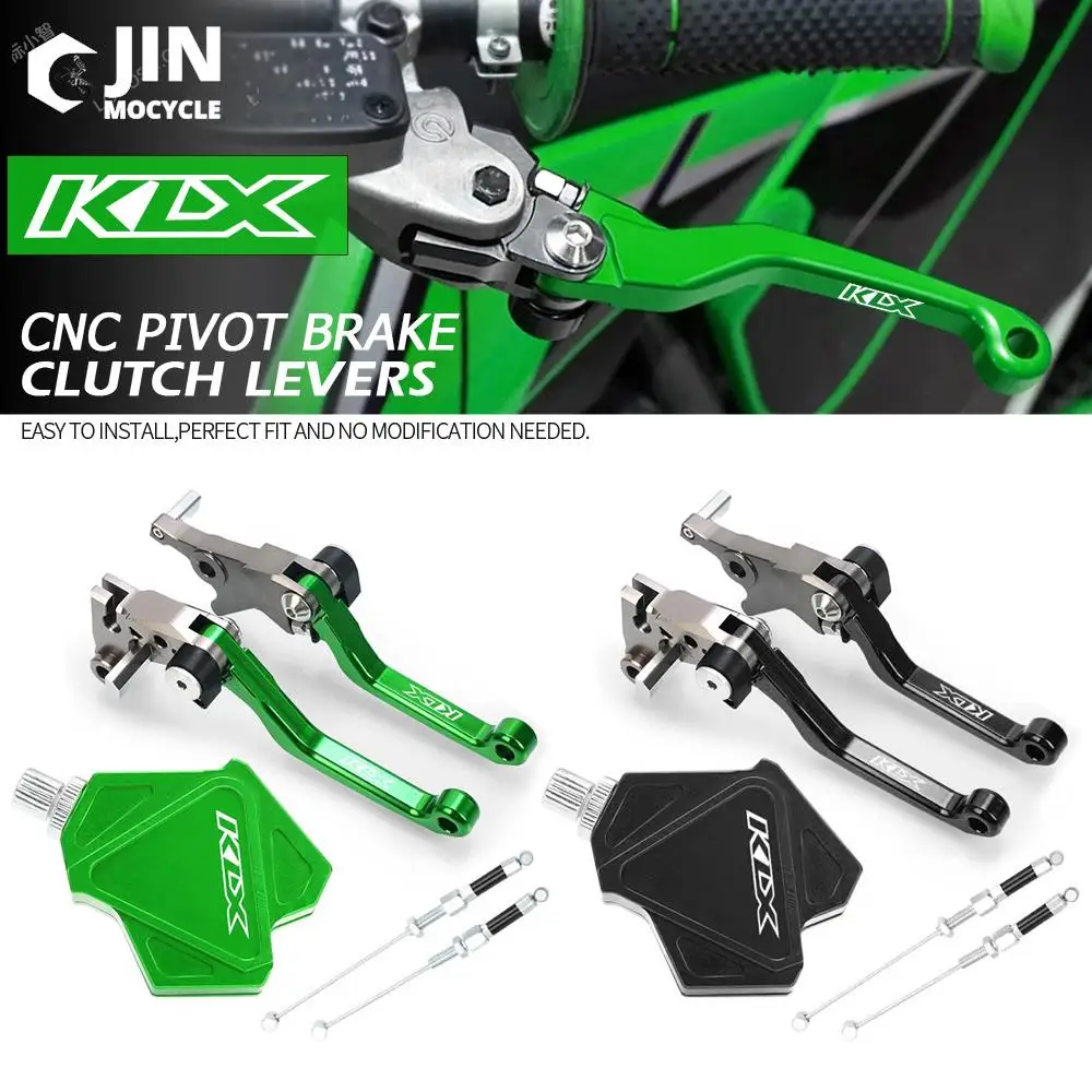 Dirt Bike Brake Stunt Clutch Pull Cable Lever For Kawasaki KLX125 D-TRACKER125 KLX150S KLX150BF KLX150L KLX230 KLX230R KLX250 S