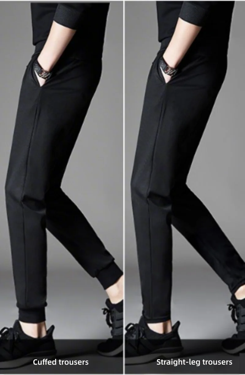 Men's Running Trousers Fitness Sweatpants Sports Long Trousers Jogging Slim-Fit Cuffed/Straight-Leg Trousers Pantalones Hombre