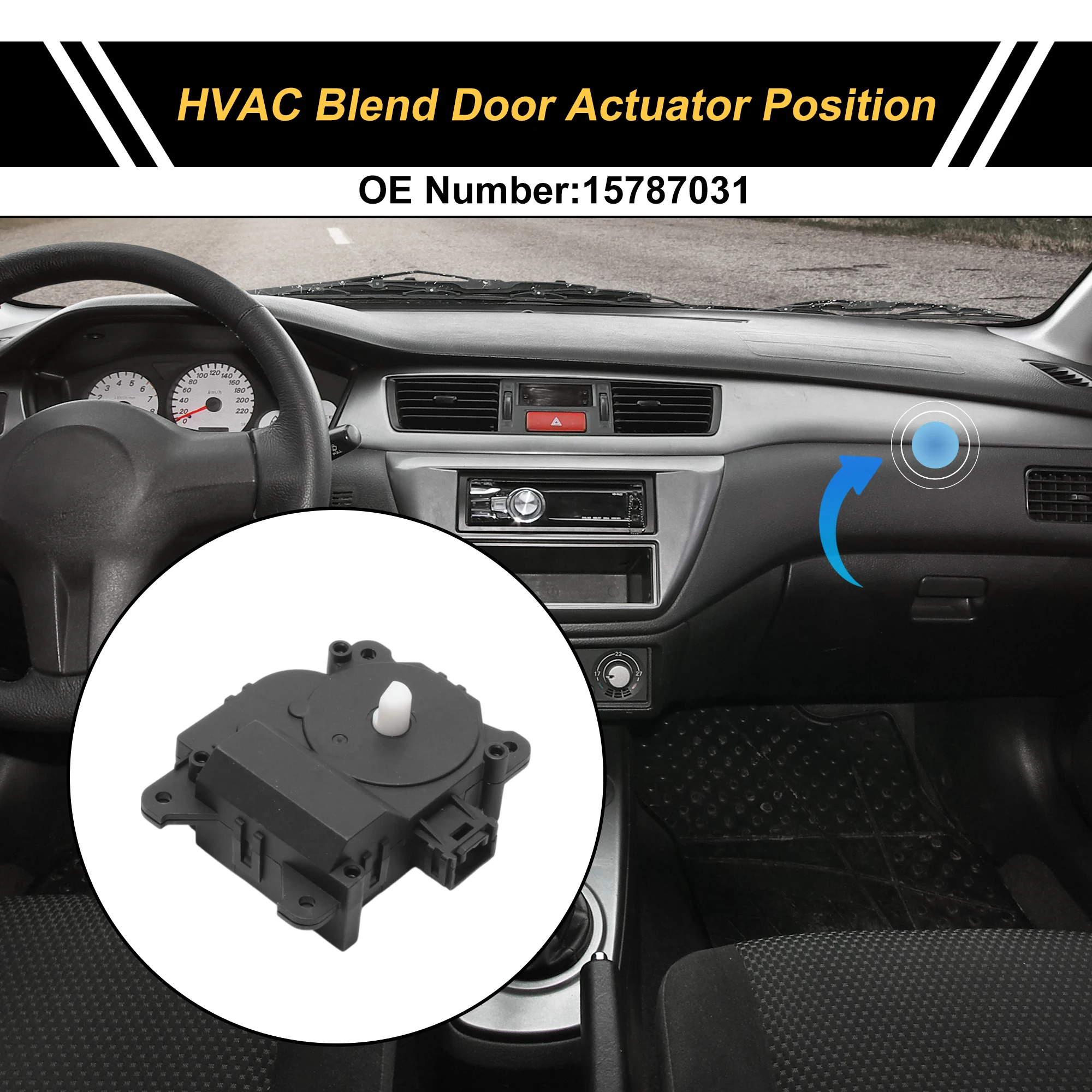 

Замена привода двери смеси обогревателя UXCELL HVAC для Buick Lucerne 06-11 No 15787031