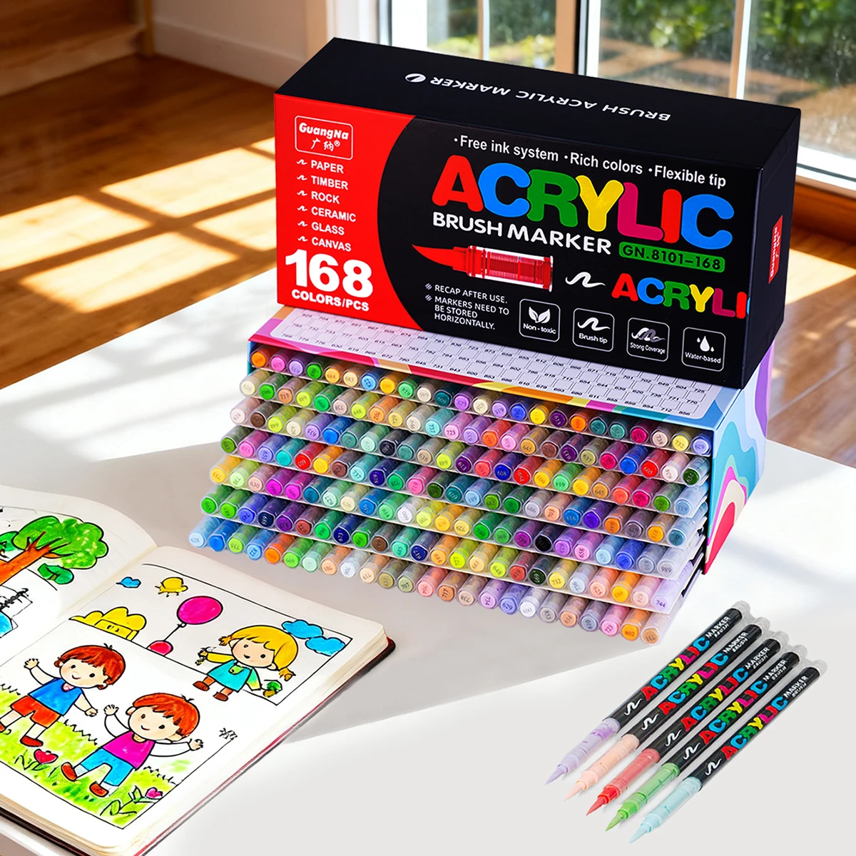 168 Color/Box Profe…