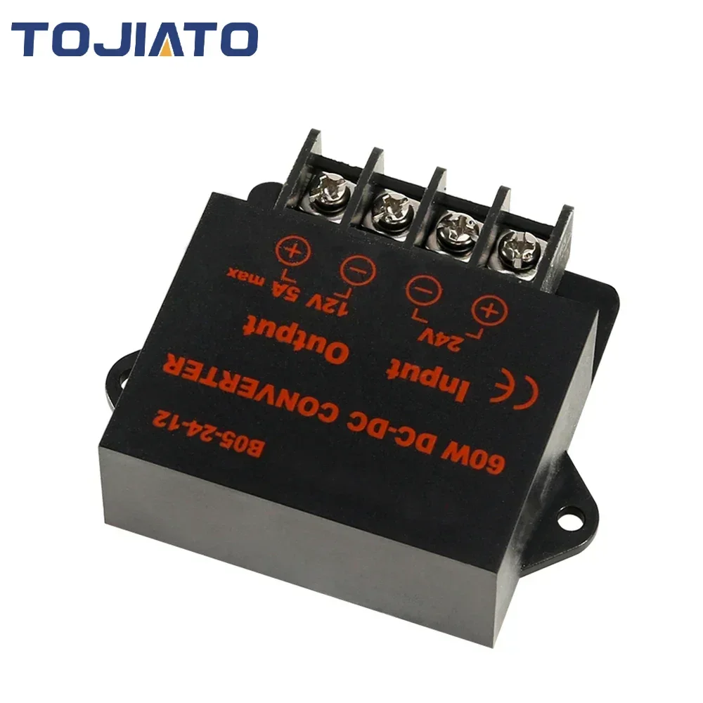 

Регулятор напряжения постоянного тока 12 В 24 В в 5 В 5 А, понижающий преобразователь, преобразователь питания, мини-трансформатор для модуля, 3D-принтер