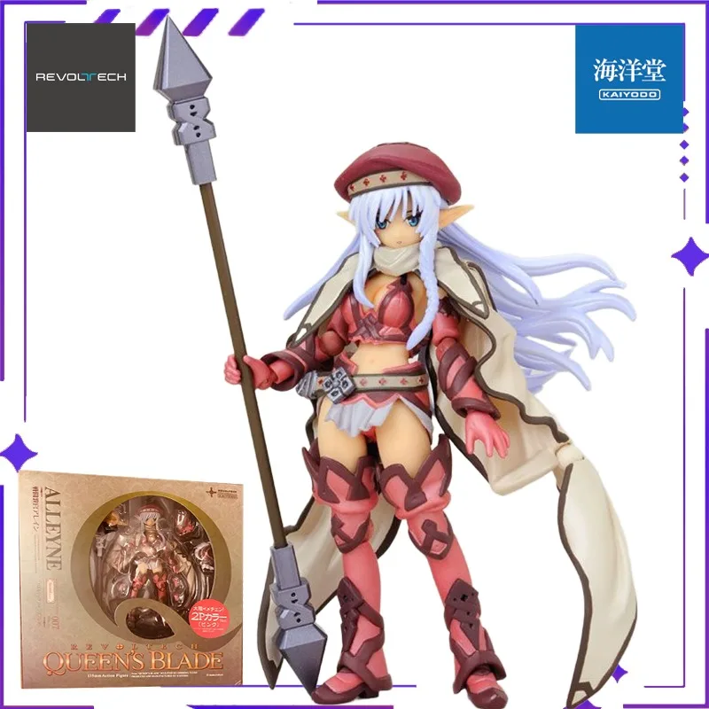 KAIYODO Oryginalna Technologia Kół Queen's Blade No.014 Heretic Interrogator 1P Karara Version Ruchoma Figurka Model Zabawka Kolekcjonerska