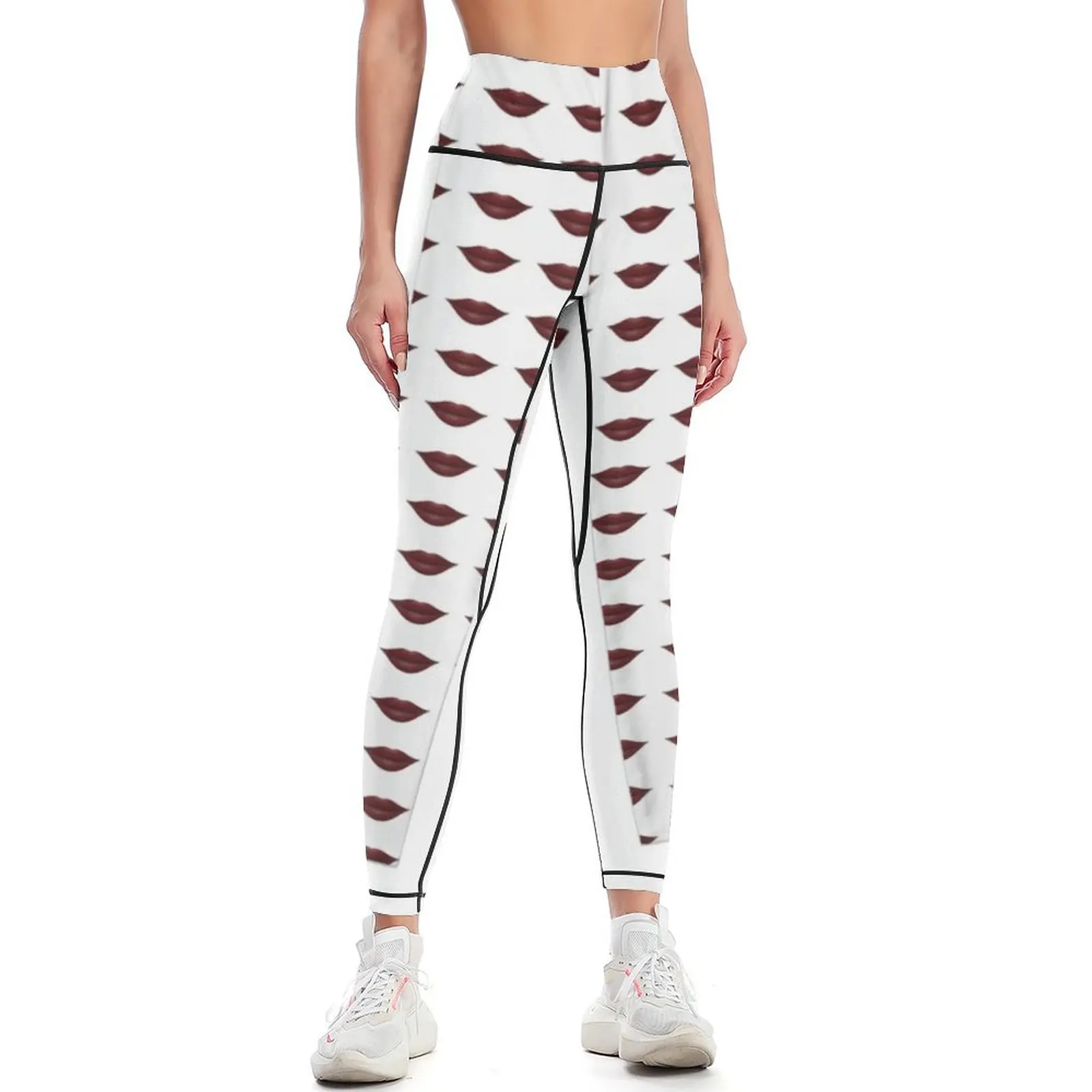 

lips that won't stop Leggings Fitness woman sportswear woman gym 2024 gym womans gym's sportswear Womens Leggings