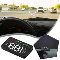 For A900 HUD Car Display Screen Speedometer Digital Windshield Projector Head Up Inteligentes Gadgets Car Accessories
