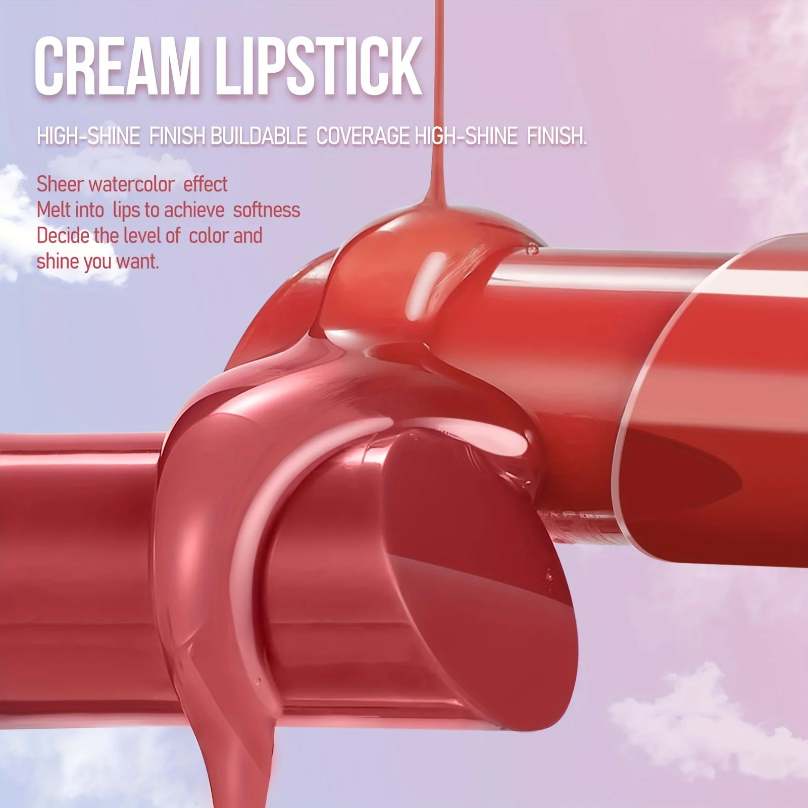 Balsamo per labbra idratante che cambia colore, stick per labbra pressato altamente colorato facile da applicare, nutriente duraturo antiaderente fresco