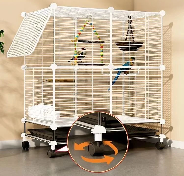 Special Canary Bird Cages Parrot Budgie Outdoors Portable Large Bird Cages Luxury Park Breeding Gaiolas Birds Supplies