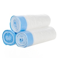 Meet Fully Automatic Cat Litter Basin Intelligent Self-cleaning Compartment Cat Toilet Special Garbage Bag 3 Rolls Total 60pcs