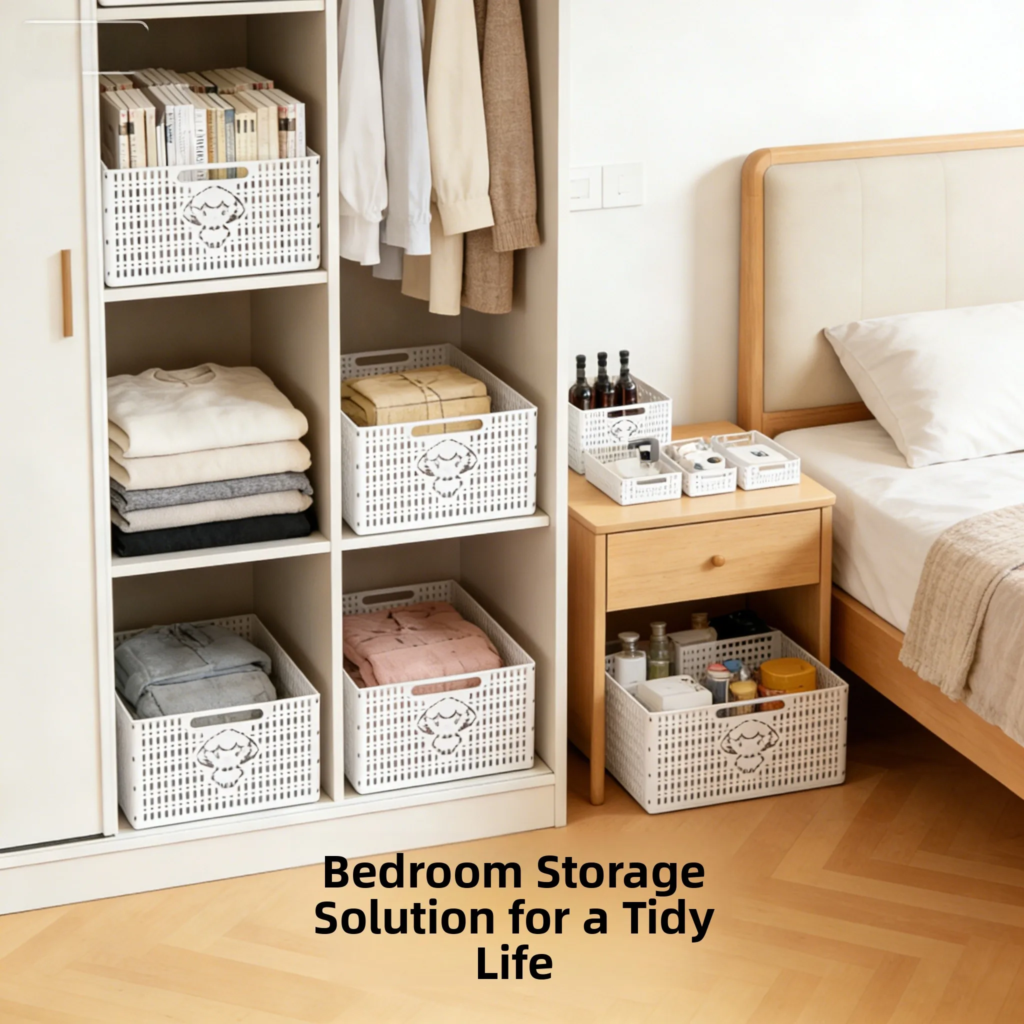 

Пластиковая корзина-органайзер для кухонного шкафа, настольный контейнер для хранения, многофункциональная корзина для дома