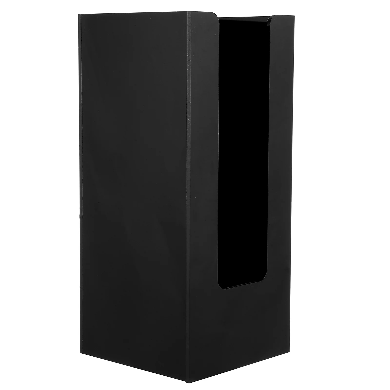 1 st Zwarte Melk Thee Cup Rack Acryl Papieren Beker Opslag Houder Voor Koffieshop Lichtgewicht Organizer Display Stand Keuken