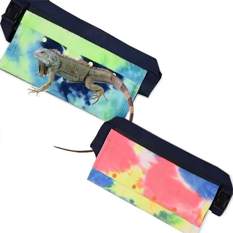 

Small Animal Carrier Sling Reptile Carrier Bearded Dragon Sling Lizard Carrier Bag Pet Travel Bag With Adjustable Strap Bag