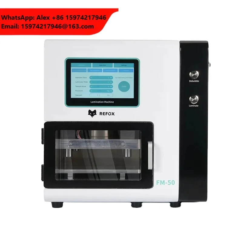 REFOX FM-50 Max Big Size 12.9 Inch OCA Laminator With Bubble Removal For Phone Curved/Flat Tablet Screen Refurbish Repair Tools