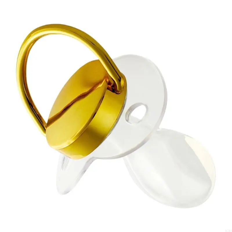 

97BE Adult Pacifier Silicone Soother For Stress Relief and Improved Sleep Quality