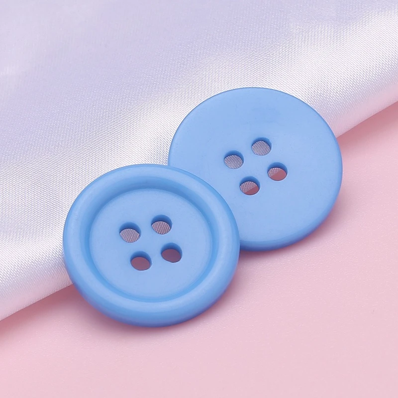 10 قطعة بلون 4 حفرة أزرار ضئيلة بدلة معطف السراويل الراتنج أزرار الخياطة للملابس DIY بها بنفسك الملابس لوازم الخياطة 3 الحجم #6