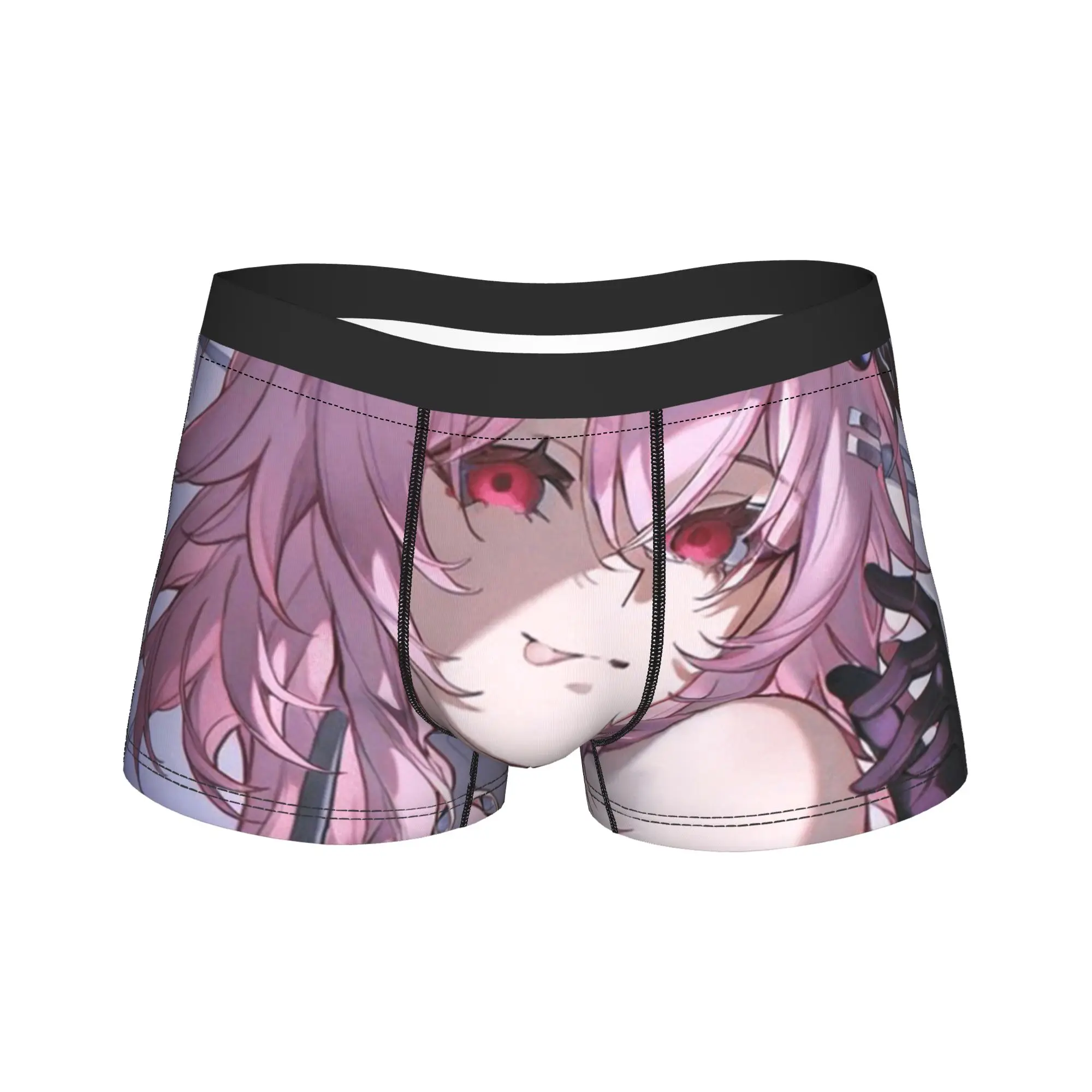 

Мужские трусы-боксеры Honkai Star Rail Kafka с принтом, сексуальные, мягкие, горячая распродажа, большие размеры до 2XL