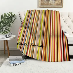 Luxury S-Smith Fashion P-Paul Blanket Soft Plush Nap Sofa rug for Living Room Warm Office Bedroom Birthday Home Travel Kid Gifts