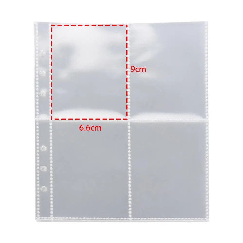 10 قطعة لطيف الكرتون a6 حامل بطاقة الصور الكلب a6 المعبود ألبوم صور بولي كلوريد الفينيل 4 شبكات بطاقات الصور جمع حجم الصورة #4